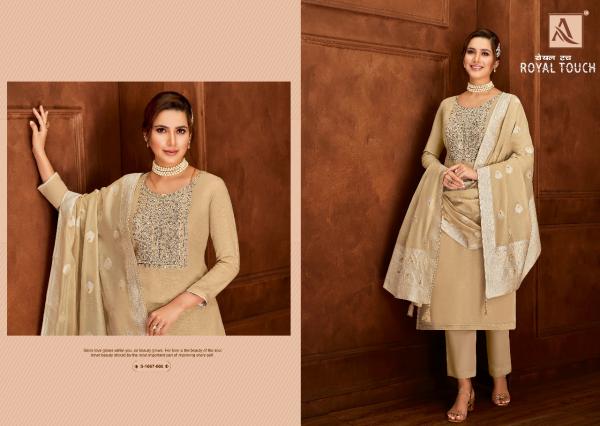 Alok Royal Touch Pure Viscose Rayon Designer Dress Material 